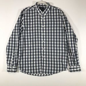 American rag button down large shirt longsleeve